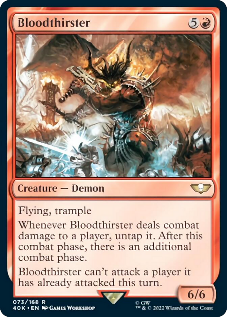 Bloodthirster [Universes Beyond: Warhammer 40,000] | Eastridge Sports Cards & Games