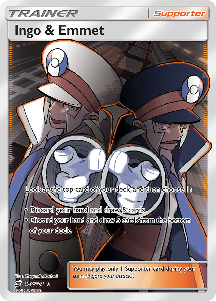 Ingo & Emmet (176/181) [Sun & Moon: Team Up] | Eastridge Sports Cards & Games