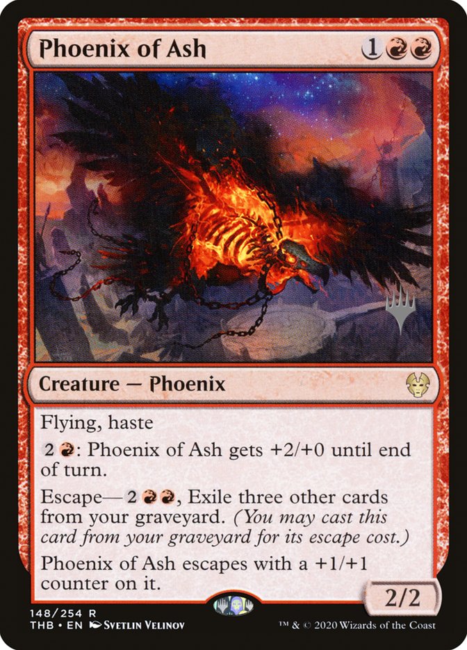 Phoenix of Ash (Promo Pack) [Theros Beyond Death Promos] | Eastridge Sports Cards & Games