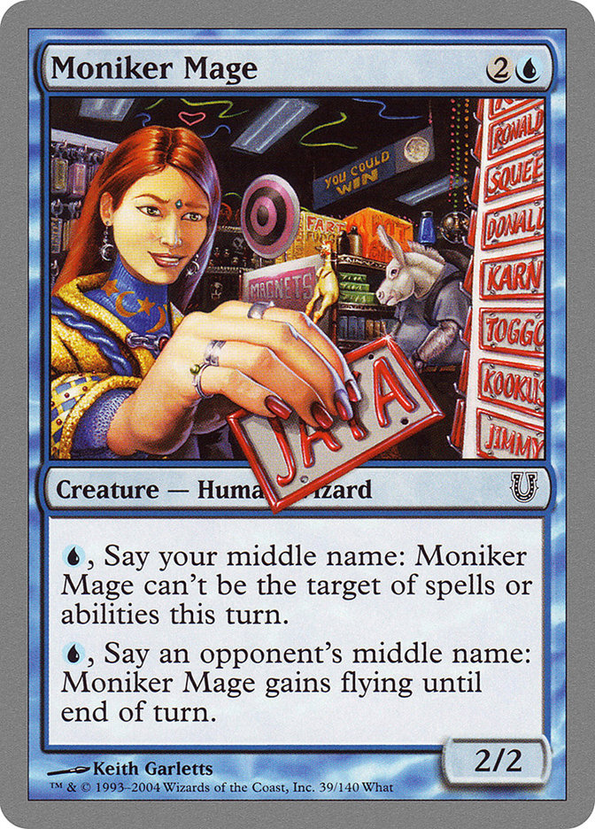 Moniker Mage [Unhinged] | Eastridge Sports Cards & Games