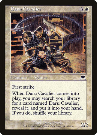 Daru Cavalier [Onslaught] | Eastridge Sports Cards & Games