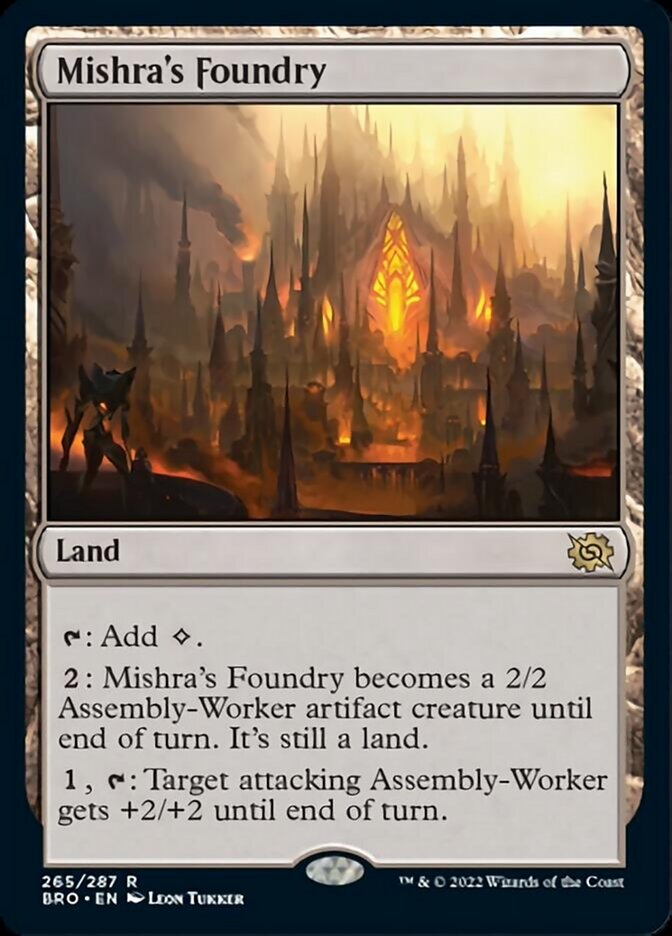 Mishra's Foundry [The Brothers' War] | Eastridge Sports Cards & Games