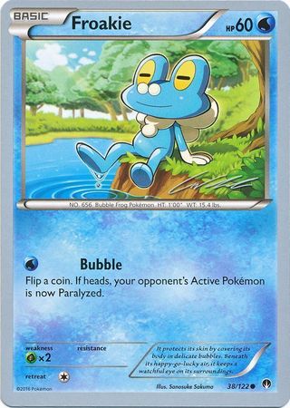 Froakie (38/122) (Ninja Blitz - Cody Walinski) [World Championships 2016] | Eastridge Sports Cards & Games