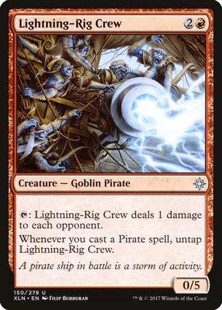 Lightning-Rig Crew [Ixalan] | Eastridge Sports Cards & Games