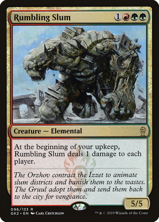 Rumbling Slum [Ravnica Allegiance Guild Kit] | Eastridge Sports Cards & Games