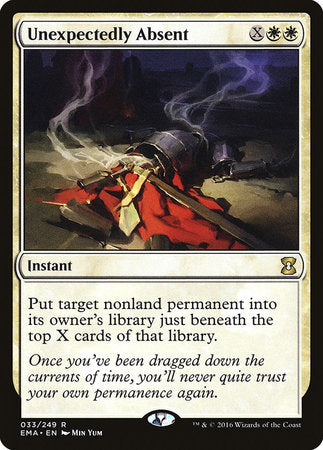 Unexpectedly Absent [Eternal Masters] | Eastridge Sports Cards & Games