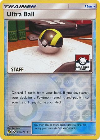 Ultra Ball (68a/73) (League Promo Staff) [Sun & Moon: Shining Legends] | Eastridge Sports Cards & Games