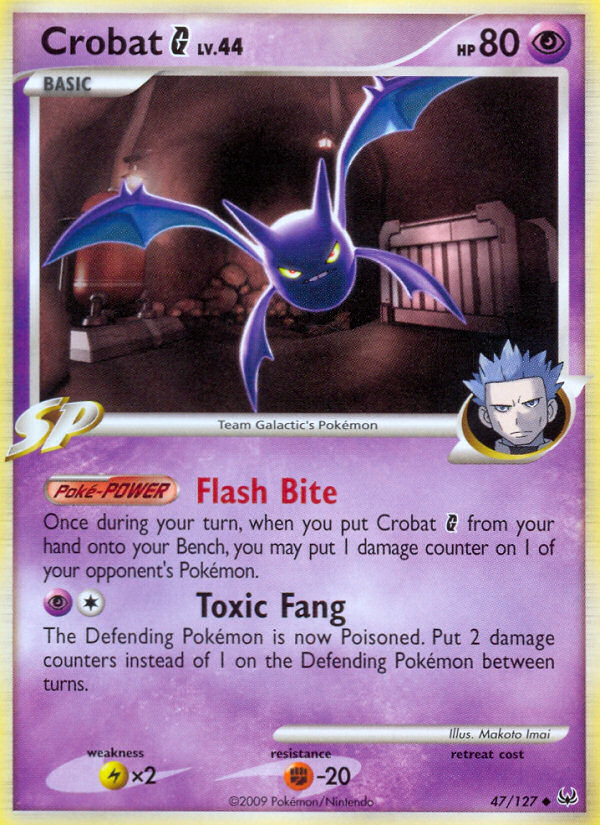 Crobat G (47/127) [Platinum: Base Set] | Eastridge Sports Cards & Games