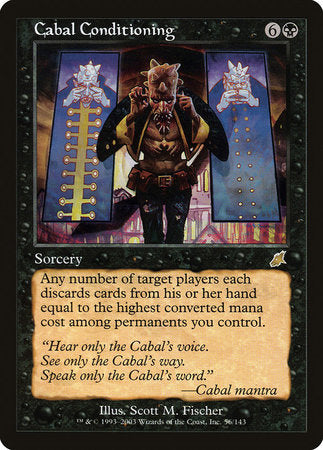 Cabal Conditioning [Scourge] | Eastridge Sports Cards & Games