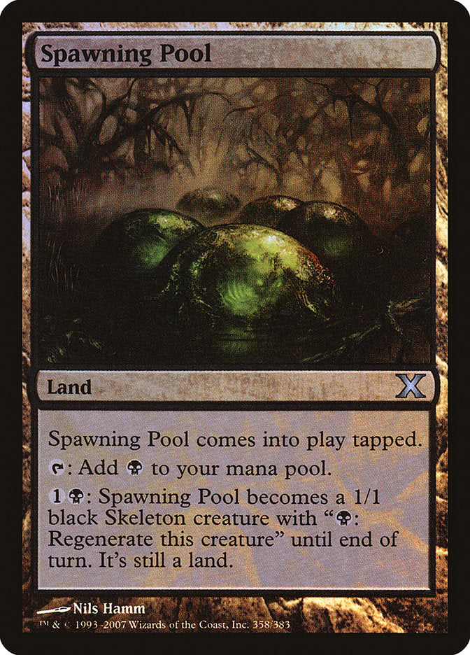 Spawning Pool (Premium Foil) [Tenth Edition] | Eastridge Sports Cards & Games