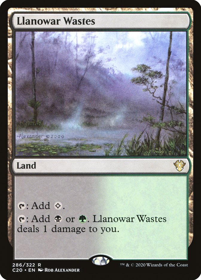 Llanowar Wastes [Commander 2020] | Eastridge Sports Cards & Games