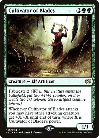 Cultivator of Blades [Kaladesh Promos] | Eastridge Sports Cards & Games