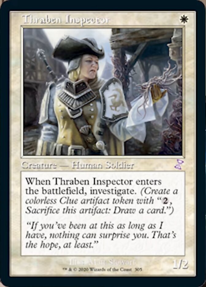 Thraben Inspector (Timeshifted) [Time Spiral Remastered] | Eastridge Sports Cards & Games