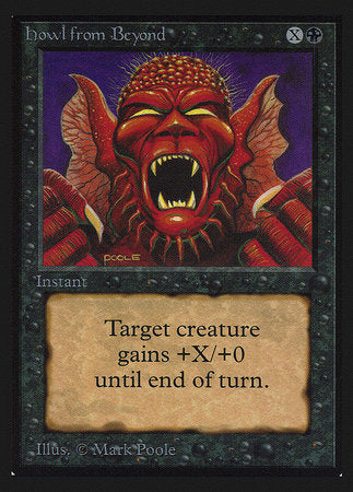 Howl from Beyond (IE) [Intl. Collectors’ Edition] | Eastridge Sports Cards & Games