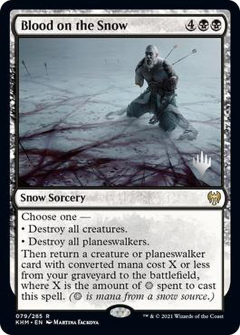 Blood on the Snow [Kaldheim Promo Pack] | Eastridge Sports Cards & Games