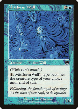 Mistform Wall [Onslaught] | Eastridge Sports Cards & Games