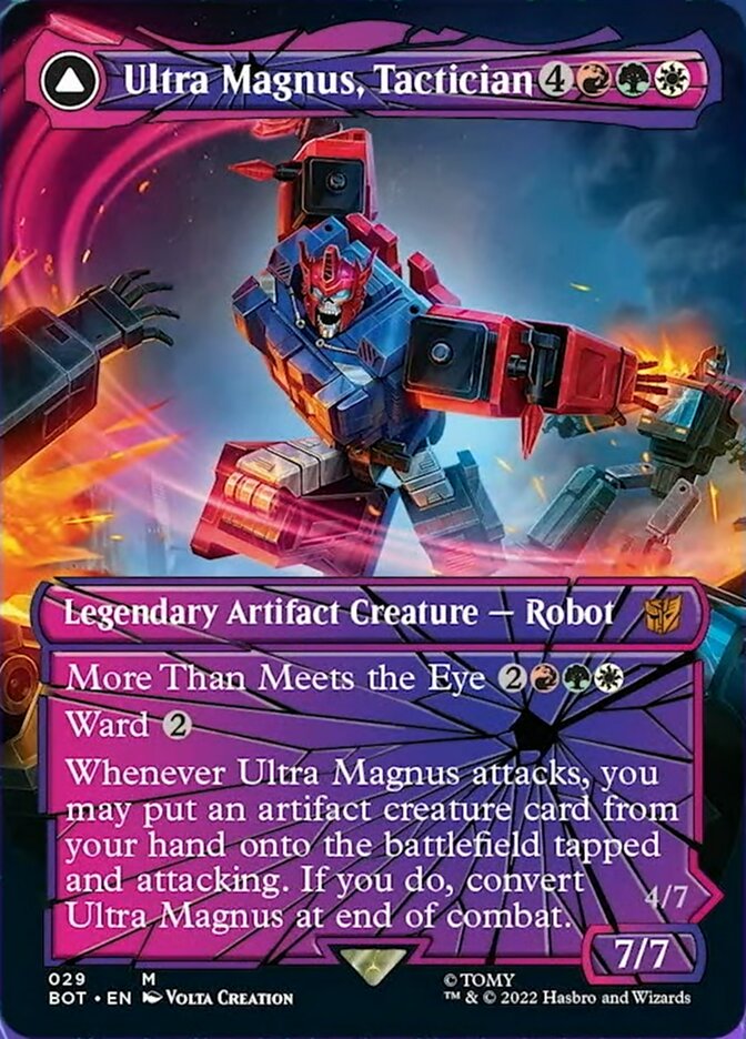 Ultra Magnus, Tactician // Ultra Magnus, Armored Carrier (Shattered Glass) [Universes Beyond: Transformers] | Eastridge Sports Cards & Games