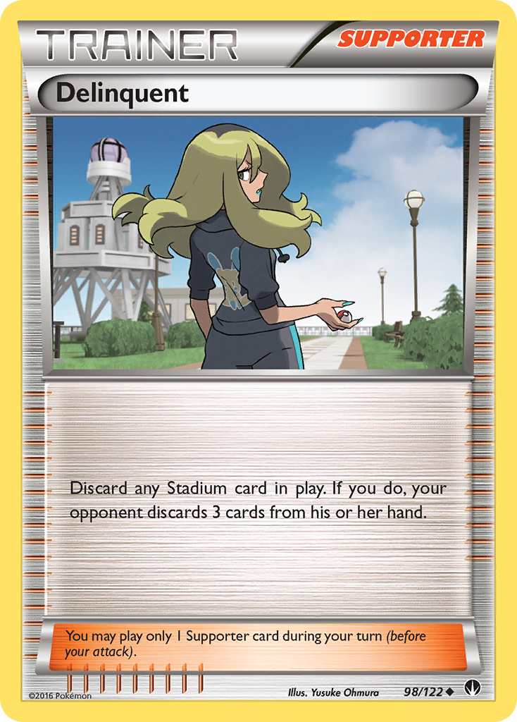 Delinquent (98/122) [XY: BREAKpoint] | Eastridge Sports Cards & Games