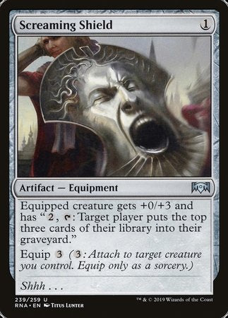 Screaming Shield [Ravnica Allegiance] | Eastridge Sports Cards & Games