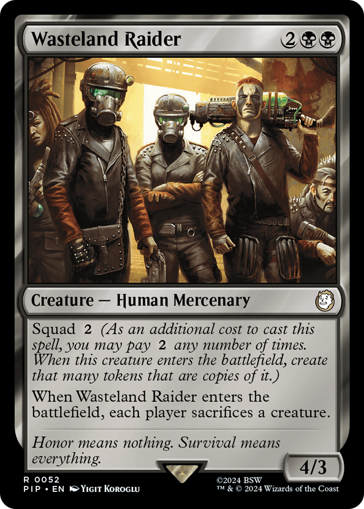 Wasteland Raider [Fallout] | Eastridge Sports Cards & Games