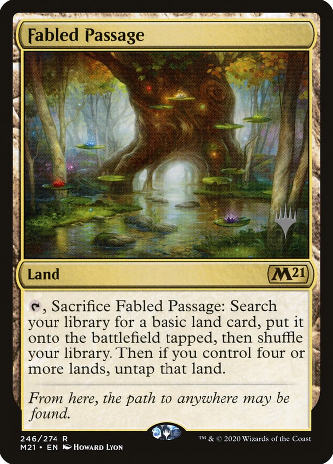 Fabled Passage (Promo Pack) [Core Set 2021 Promos] | Eastridge Sports Cards & Games