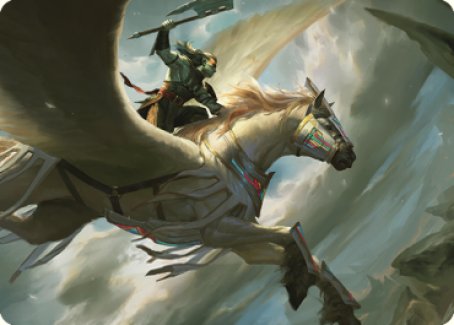 Cleaving Skyrider Art Card [Dominaria United Art Series] | Eastridge Sports Cards & Games