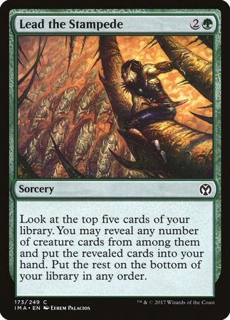 Lead the Stampede [Iconic Masters] | Eastridge Sports Cards & Games