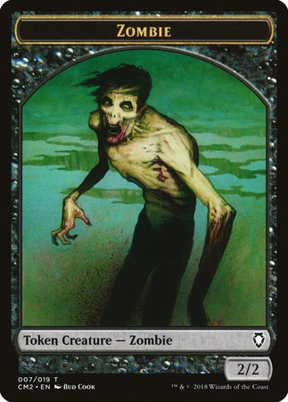 Zombie Token [Commander Anthology Volume II Tokens] | Eastridge Sports Cards & Games