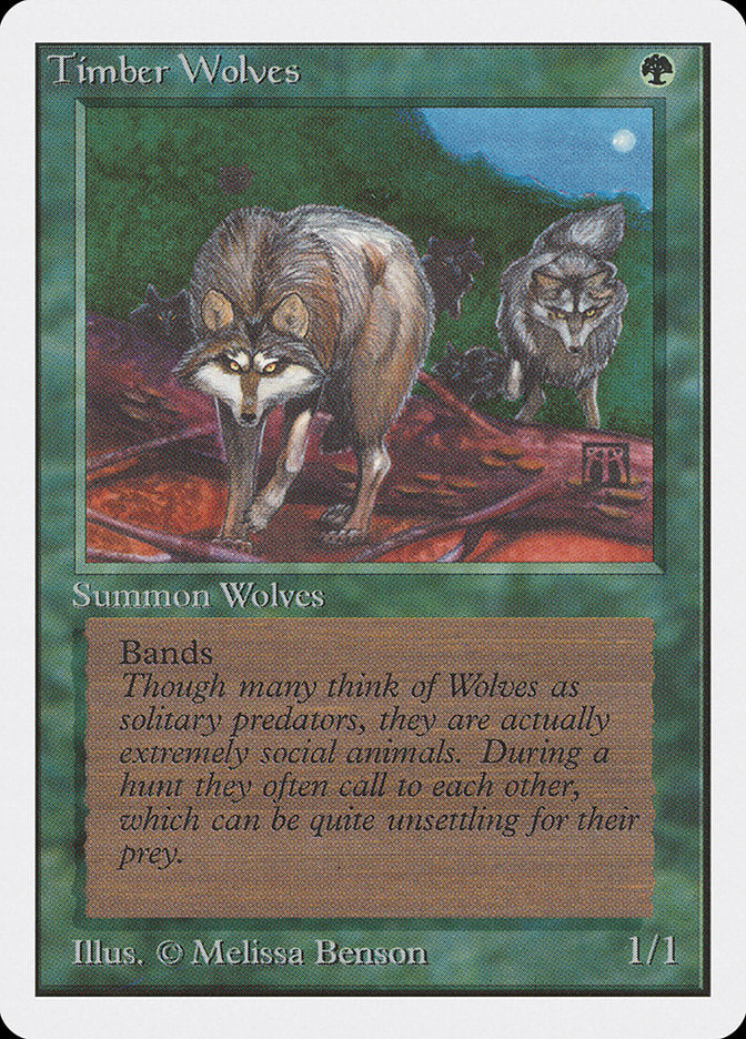 Timber Wolves [Unlimited Edition] | Eastridge Sports Cards & Games