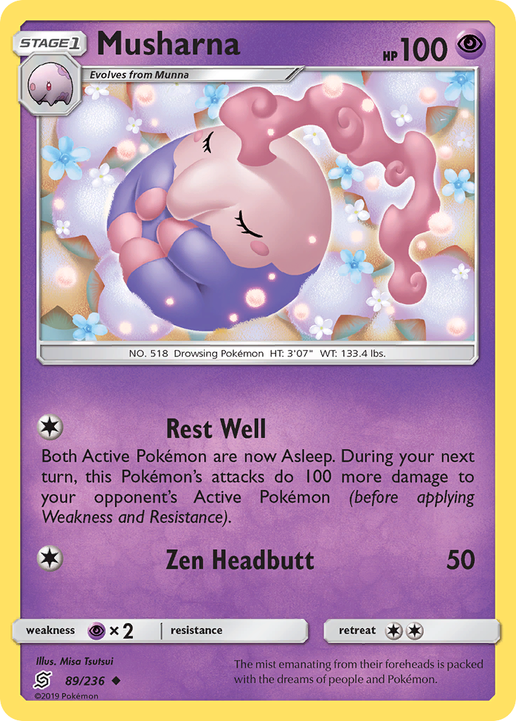 Musharna (89/236) [Sun & Moon: Unified Minds] | Eastridge Sports Cards & Games