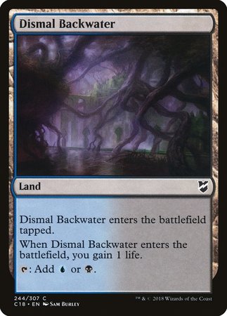 Dismal Backwater [Commander 2018] | Eastridge Sports Cards & Games