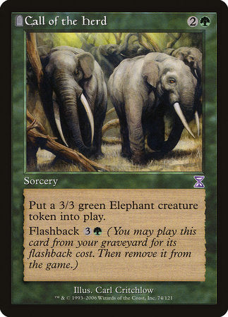 Call of the Herd [Time Spiral Timeshifted] | Eastridge Sports Cards & Games