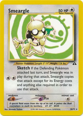 Smeargle (30/75) [Neo Discovery Unlimited] | Eastridge Sports Cards & Games