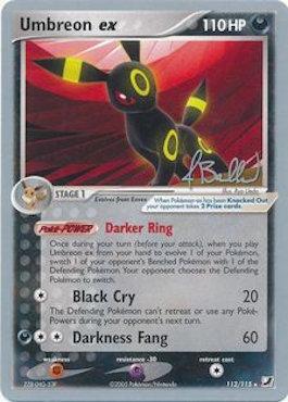 Umbreon ex (112/115) (Eeveelutions - Jimmy Ballard) [World Championships 2006] | Eastridge Sports Cards & Games