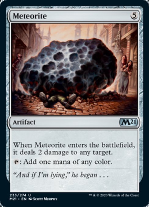 Meteorite [Core Set 2021] | Eastridge Sports Cards & Games