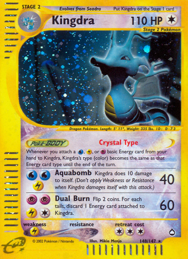 Kingdra (148/147) [Aquapolis] | Eastridge Sports Cards & Games