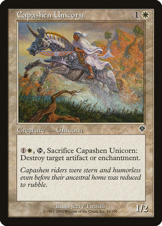 Capashen Unicorn [Invasion] | Eastridge Sports Cards & Games