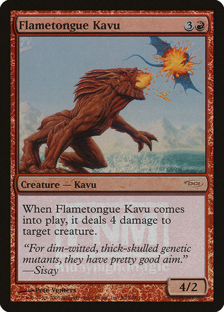 Flametongue Kavu [Friday Night Magic 2005] | Eastridge Sports Cards & Games