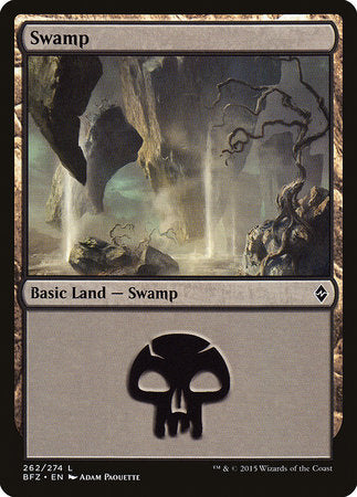 Swamp (262) [Battle for Zendikar] | Eastridge Sports Cards & Games