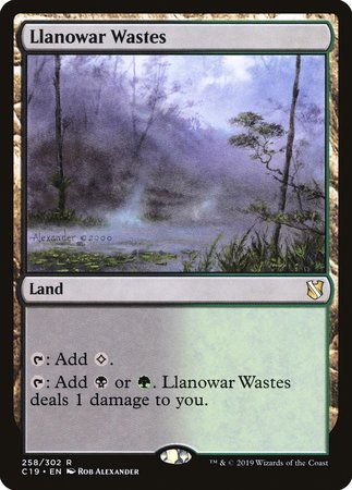 Llanowar Wastes [Commander 2019] | Eastridge Sports Cards & Games