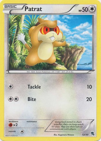 Patrat (12/30) [Black & White: Trainer Kit - Zoroark] | Eastridge Sports Cards & Games