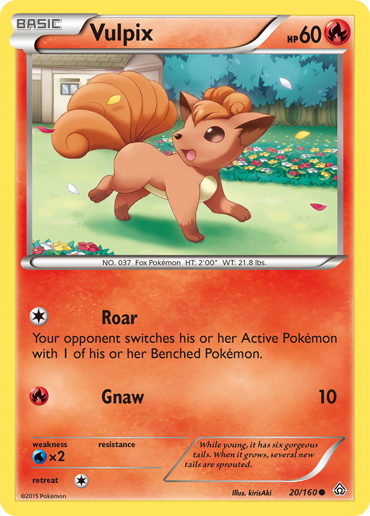 Vulpix (20/160) [XY: Primal Clash] | Eastridge Sports Cards & Games