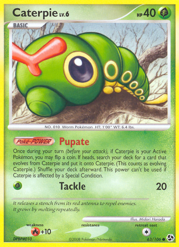 Caterpie (63/106) [Diamond & Pearl: Great Encounters] | Eastridge Sports Cards & Games