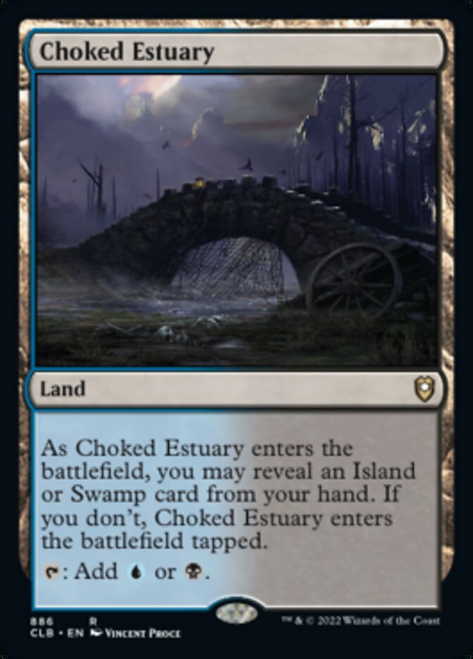 Choked Estuary [Commander Legends: Battle for Baldur's Gate] | Eastridge Sports Cards & Games