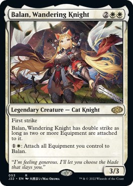 Balan, Wandering Knight [Jumpstart 2022] | Eastridge Sports Cards & Games