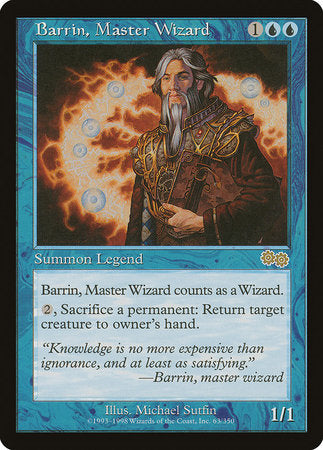 Barrin, Master Wizard [Urza's Saga] | Eastridge Sports Cards & Games