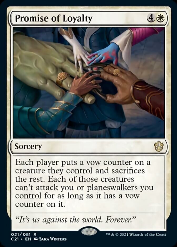 Promise of Loyalty [Commander 2021] | Eastridge Sports Cards & Games