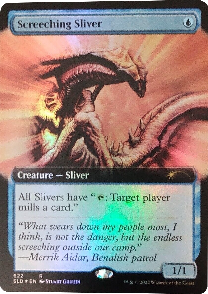 Screeching Sliver (Extended Art) [Secret Lair Drop Promos] | Eastridge Sports Cards & Games