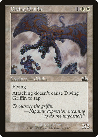 Diving Griffin [Prophecy] | Eastridge Sports Cards & Games