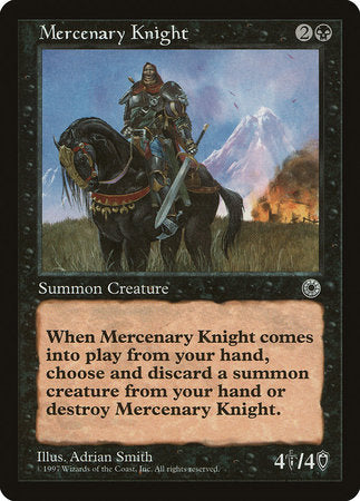 Mercenary Knight [Portal] | Eastridge Sports Cards & Games